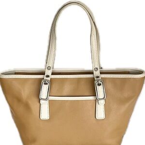 Coach Vintage Y2K Legacy West Glovetanned Leather Market Tote